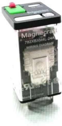Magnecraft / Schneider Electric 782XBXM4L-24A متوسطة الطاقة (3 أمبير إلى 19.9 أمبير) in Saudi Arabia