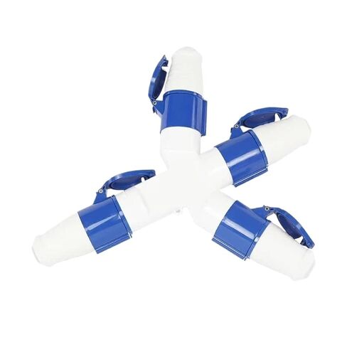 Waterproof Industrial Aviation Plug and Socket one Out Three Sets 3/4/5 core 16A32A Set Non-Explosion-Proof Three-Phase Power(4 core 16A) in Saudi Arabia