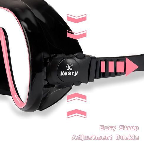Keary Adult Swim Goggles with Nose Cover Swimming Goggles for Men Women Youth Diving Pool Water Goggles in Saudi Arabia
