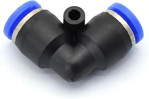 تركيبات 5pcs pneumatic موصلات أنبوب الهواء تجهيزات سريعة لضغط الماء 4 مم 6 ملم 8 10 12 14 16mm pu py pk pza (PM (5pcs) ، 14 ملم) in Kuwait