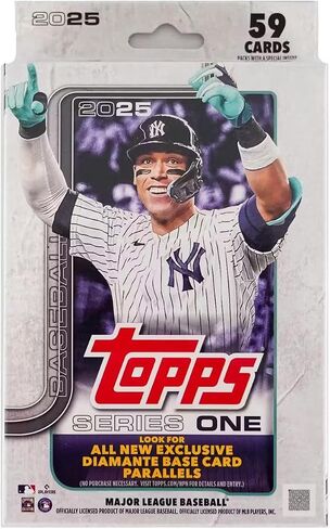2025 Topps Series 1 Baseball Trading Card MLB Hanger Box in Saudi Arabia