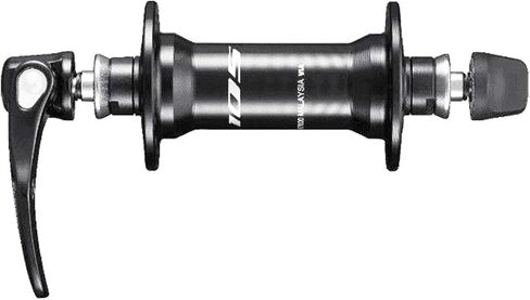 Shimano 105 HB -R7000 Front Hub - QR x 100mm ، Rim Brake ، Black ، 36H in Saudi Arabia