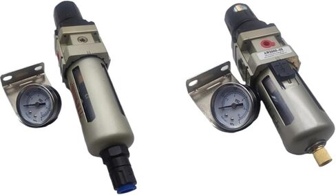 Aw3000-02 Aw3000-03d AW000-03 AW3000-02D Reducer Pneumatic Air Filter Pressure Regulator Filter Flow Speed Controller Switch(AW3000-03,Copper Filter) in Saudi Arabia