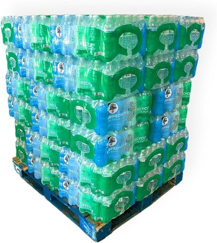 Waterpallets Generic MM (16.9 Oz) - 40 Bottles per Case -Full Pallet of Water 48 Cases (Total 1920 Bottles) delivered by Waterpallets in Saudi Arabia