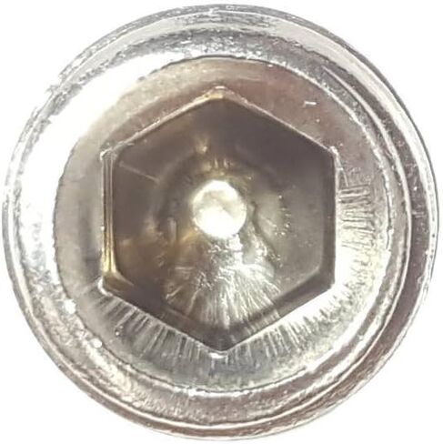 8-32 × 1/2 "مسامير مجموعة المقبس ، الخيط الكامل ، محرك أقراص ألن ، الفولاذ المقاوم للصدأ 18-8 ، الانتهاء من الساطعة ، نقطة الكوب ، الكمية 100 قطعة من Fastenere in Saudi Arabia
