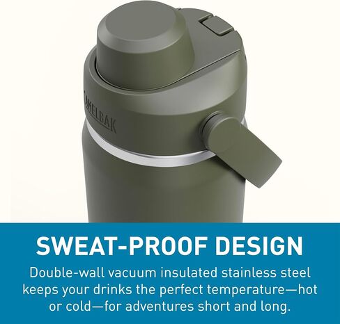 Camelbak تزدهر chug معزول زجاجة ماء من الفولاذ المقاوم للصدأ البحرية ، 32 أوقية in Saudi Arabia