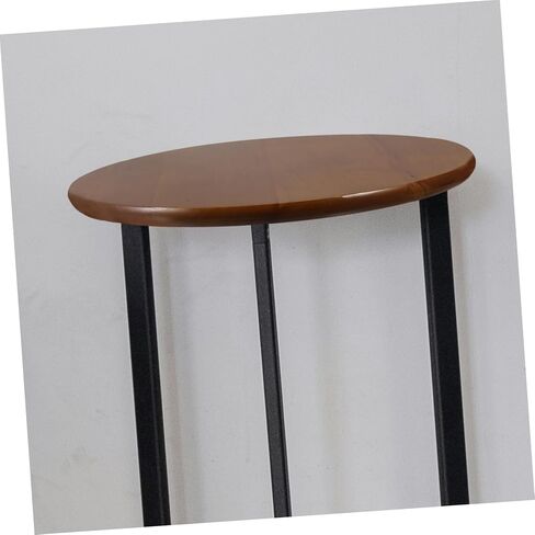 Cabilock Round Stool Seat استبدال سلس من خشب المطاط الخشبي خمر الجزء العلوي من البراز المقعد لمطعم الاستخدام مكتب مأدبة الاستخدام in Kuwait