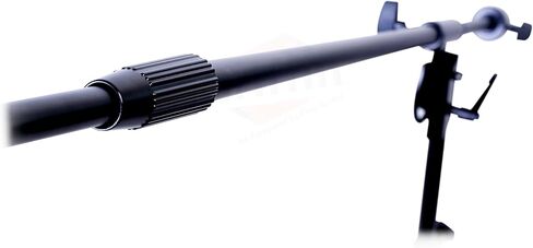 Griffin 11ft Tall Rolling Mic Boom Stand (Extended Xheight Edition) مع ذراع التلسكوبية وقاعدة ترايبود - Studio Microphone Wyped Stand للطبول العلوية ، والجوقة ، والتسجيل الصوتي in Saudi Arabia