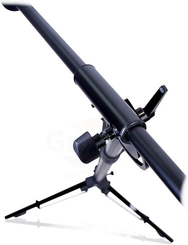 Griffin 11ft Tall Rolling Mic Boom Stand (Extended Xheight Edition) مع ذراع التلسكوبية وقاعدة ترايبود - Studio Microphone Wyped Stand للطبول العلوية ، والجوقة ، والتسجيل الصوتي in Saudi Arabia