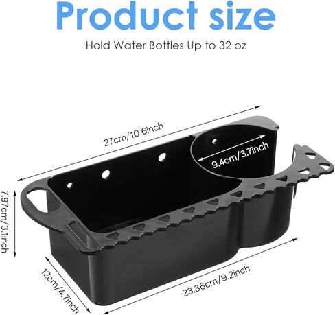 2 PCS Boat Caddy Organizer ، Marine Cup Holder Universal Fit for Bass Boat Kayak Pontoon Jon Boats Fishing Caddy Cabin in Saudi Arabia