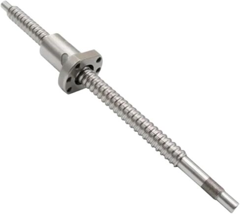 كرات SFU1604 SFU1605 SFU1610 550-950mm C7 الأسطوانة مع الكرة المفردة DIA 16mm درجة 4 مم 5 مم 10 مم لأجزاء CNC 1PCS (SFU1610 مع الجوز ، 750 مم) in Saudi Arabia