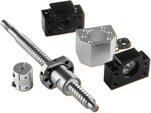 SFU1605 SET RM1605 كرة مدفوقة C7 مع نهاية 105 الكرة الجوز والمكسر BK/BF12 END SUPPERT + COUPLER D25L30 (360 مم) in Saudi Arabia
