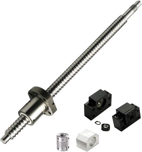 SFU1605 SET RM1605 كرة مدفوقة C7 مع نهاية 105 الكرة الجوز والمكسر BK/BF12 END SUPPERT + COUPLER D25L30 (360 مم) in Saudi Arabia