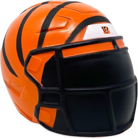 Party Animal NFL Jumbo Squeezymates Helmet Cincinnati Bengals Squeezy Helmet Figurine, Team Colors, 4" Tall in Saudi Arabia