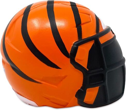 Party Animal NFL Jumbo Squeezymates Helmet Cincinnati Bengals Squeezy Helmet Figurine, Team Colors, 4" Tall in Saudi Arabia