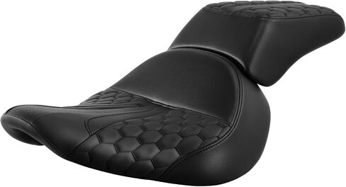 TCT-MOTORPARTS Driver & Passenger Seat Fit For Harley Davidson Fat Boy FLSTF 2007-2017 Night Train 2006-2015 in Saudi Arabia