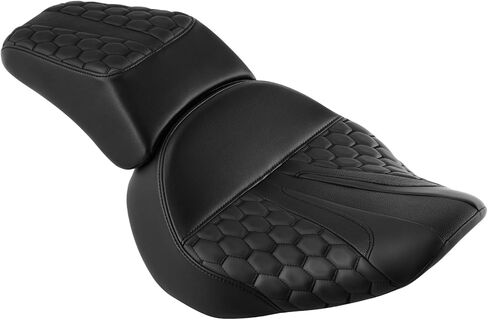 TCT-MOTORPARTS Driver & Passenger Seat Fit For Harley Davidson Fat Boy FLSTF 2007-2017 Night Train 2006-2015 in Saudi Arabia