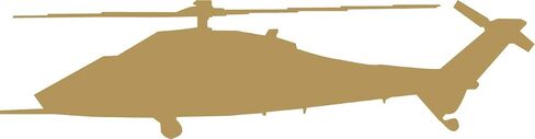 Decaltor Matte White Military Helicopter Blackhawk - ملصقات كمبيوتر محمول - 5 "جهاز كمبيوتر محمول من الفينيل - فانيل ، هاتف ، ملصق ملصق فينيل ، ملصق مصد. in Kuwait