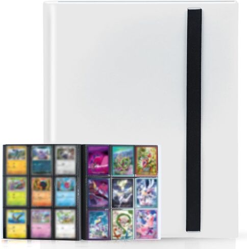 Trading Card Binder,9 Pocket 20 Pages 360 Cards,Collector Album,Card Folder for Collectible Games， Sports,MTG,TCG(Blue) in Kuwait