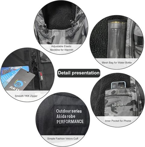 Akida البالغة المتغيرة المتغيرة المتغيرة/السباحة السباحة ، وركوب الأمواج المقاومة للماء سترة دافئة ، ورفع الجفاف السريع. in Kuwait