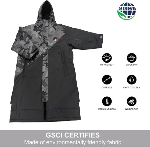 Akida البالغة المتغيرة المتغيرة المتغيرة/السباحة السباحة ، وركوب الأمواج المقاومة للماء سترة دافئة ، ورفع الجفاف السريع. in Kuwait