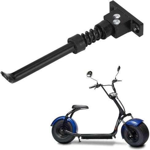 Scooter Kickstand Kickstand Kick Stands وقوف الوقوف حامل الدعم الجانبي 6.7 بوصة ألومنيوم الدراجة الخلفية الدراجة الجانبية Kickstand Fits for Grace Zero 8x/10x Electric in Saudi Arabia