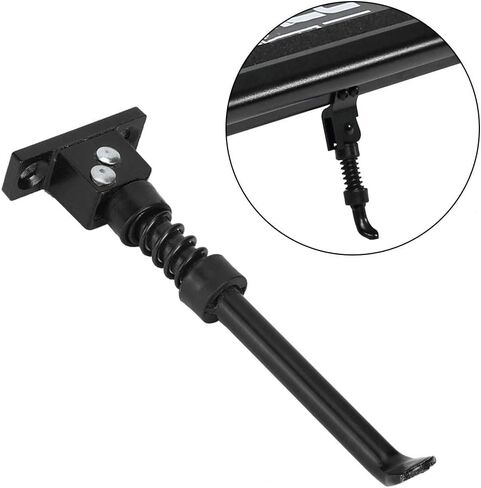 Scooter Kickstand Kickstand Kick Stands وقوف الوقوف حامل الدعم الجانبي 6.7 بوصة ألومنيوم الدراجة الخلفية الدراجة الجانبية Kickstand Fits for Grace Zero 8x/10x Electric in Saudi Arabia