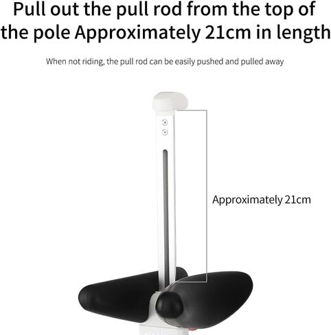Foot Control Lever Assembly Accessories for Segway Ninebot S/Mini PRO/S MAX/S2 Smart Self-Balancing Electric Scooter (White) in Kuwait