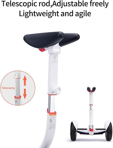Foot Control Lever Assembly Accessories for Segway Ninebot S/Mini PRO/S MAX/S2 Smart Self-Balancing Electric Scooter (White) in Kuwait