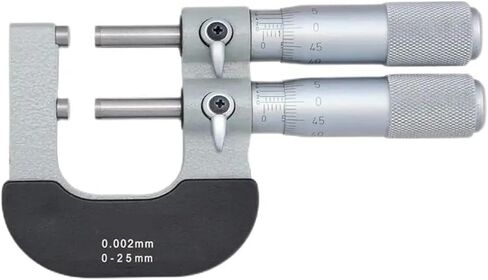 0.002mm Adjustable gage 0-25mm 25-50mm Outside Micrometer(0-25mm) in Kuwait