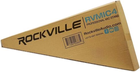ROCKVILLE RVMIC4 Round-Base Microphone Stand مع القابض السري in Saudi Arabia