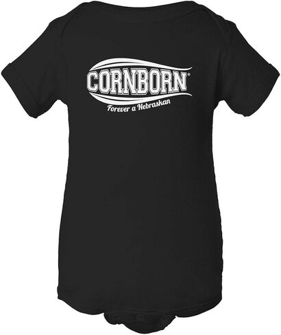 CornBorn Huskers Infant Apparel - Nebraska Cornhusker Baby Bodysuits in Saudi Arabia