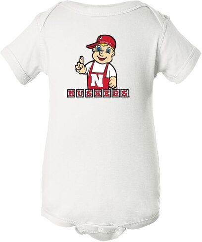 CornBorn Huskers Infant Apparel - Nebraska Cornhusker Baby Bodysuits in Saudi Arabia