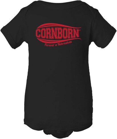 CornBorn Huskers Infant Apparel - Nebraska Cornhusker Baby Bodysuits in Saudi Arabia