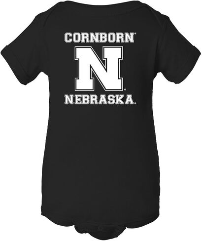 CornBorn Huskers Infant Apparel - Nebraska Cornhusker Baby Bodysuits in Saudi Arabia