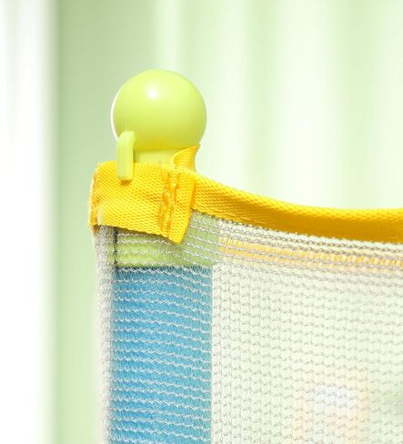 QABA 4.6 قدم الترامبولين للأطفال ، 55 "Toddler Trampoline مع شبكة حاوية الأمان ، وترامبولين داخلي في الهواء الطلق لمدة 3-6 سنوات ، هدايا للبنين والبنات ، الأزرق الفاتح in Saudi Arabia
