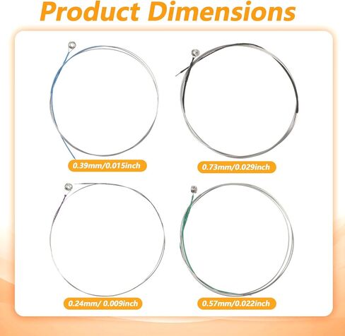 8 pcs Viola Strings, Dominant Violin Strings 4/4 Full Set Guitar String Cello String Carbon Steel Core for Universal Instruments C Plated Ball End Chromium Wound in Saudi Arabia