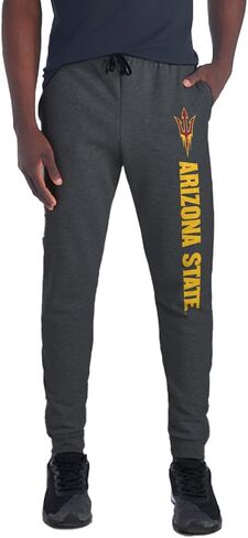 jogger sweatpants jogger مرخص رسميا للجنسين للرجال والنساء مع جيوب جماعية شعار مجموعة الفحم هيذر مجموعة in Saudi Arabia