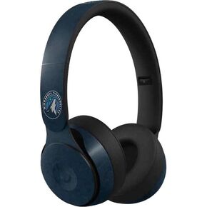 Skinit Decal Audio Skin Compatible with Beats Solo Pro - Officially Licensed NBA Minnesota Timberwolves Dark Rust Design in Kuwait