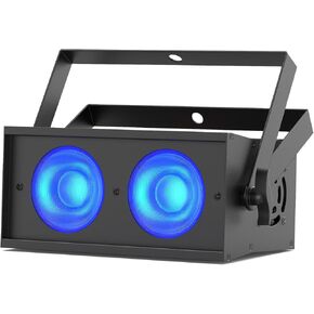 Stage Lights, 130W COB LED Blinder Lights Stage Spotlight, 4 in 1 RGBW DMX512 Sound Activated Par Can Audience Uplights for Events Party Wedding Club Concert Dance 1Pc in Kuwait