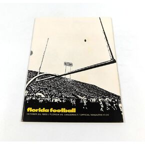 1969 فاندربيلت في برنامج كرة القدم الكلية في فلوريدا 10-25-69-برامج الكلية in Saudi Arabia