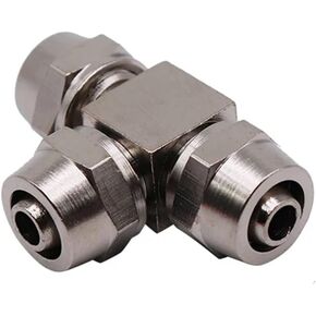 KLV KLE KLZA KLU COPPER NICEL PNEUMATIC FITTING AIR CONNECTOR for Hose Tube 4 6 8 10MM Connection 1PCS (KLU ، 10MM) in Kuwait