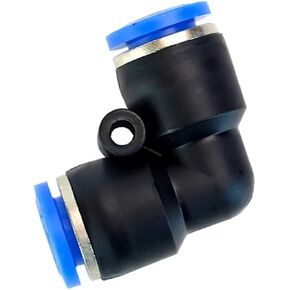 Pneumatic Fitting Pipe Connector Tube Air Fittings Water Push In Hose Plastic 4mm 6mm 8mm 10mm PU PE PY LSA 1Pcs(PE,6mm) in Kuwait
