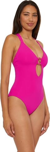 BECCA Women's Marble Canyon One Piece Swimsuit, Adjustable, Bathing Suits in Saudi Arabia