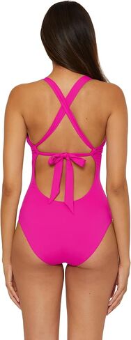 BECCA Women's Marble Canyon One Piece Swimsuit, Adjustable, Bathing Suits in Saudi Arabia
