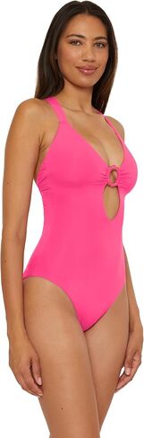 BECCA Women's Marble Canyon One Piece Swimsuit, Adjustable, Bathing Suits in Saudi Arabia