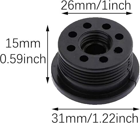 RLECS الأسود PVC التلقائي تهوية الهواء المكونات 31x15x22mm لاعبين ركوب الأمواج الوقوف على السباحة التلقائي التلقائي تنفيس الهواء in Saudi Arabia