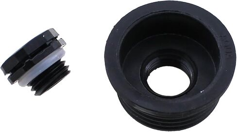 RLECS الأسود PVC التلقائي تهوية الهواء المكونات 31x15x22mm لاعبين ركوب الأمواج الوقوف على السباحة التلقائي التلقائي تنفيس الهواء in Saudi Arabia