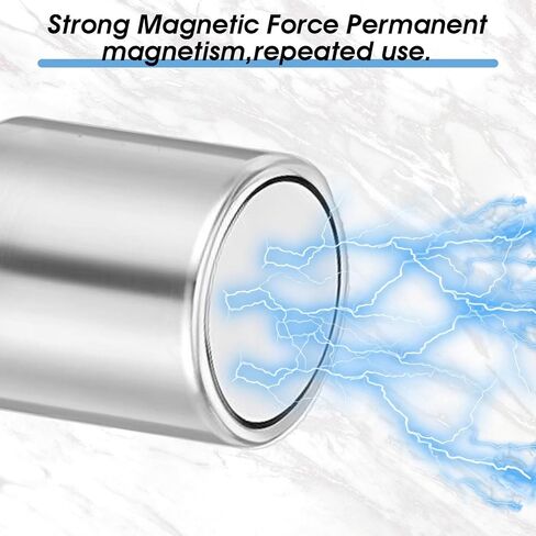 4PCS Magnet Keychain, Strong Magnet Key Holder Test Magnets Metal Verifier for Brass Silver Gold Rare Earth Ferrous Metals Precious Metal Test in Saudi Arabia