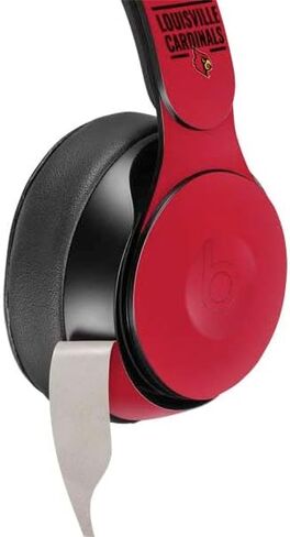 Skinit Decal Audio Skin Compatible with Beats Solo Pro - Officially Licensed University of Louisville Chevron Design in Saudi Arabia